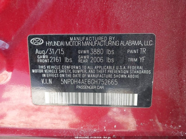 Hyundai ELANTRA Se