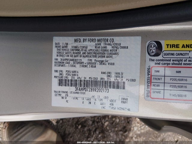 Ford Fusion Se