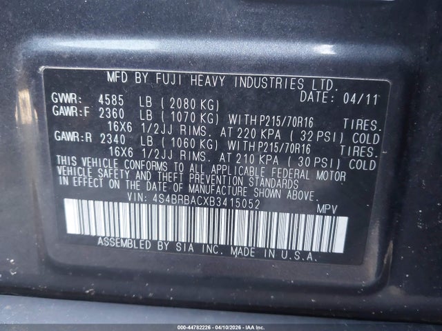 Subaru Outback 2.5i