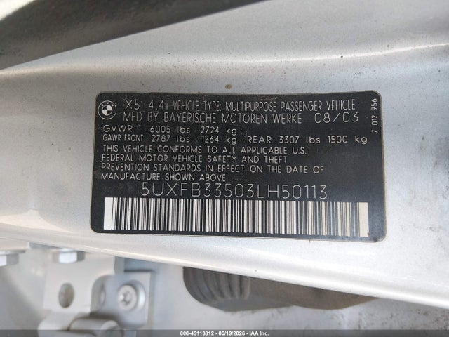BMW X Series 4.4i