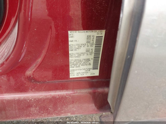 Nissan Titan Platinum Reserve Diesel