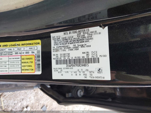 Ford Fusion Se