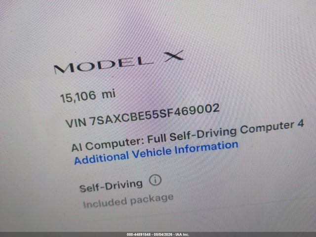 Tesla Model X Long Range