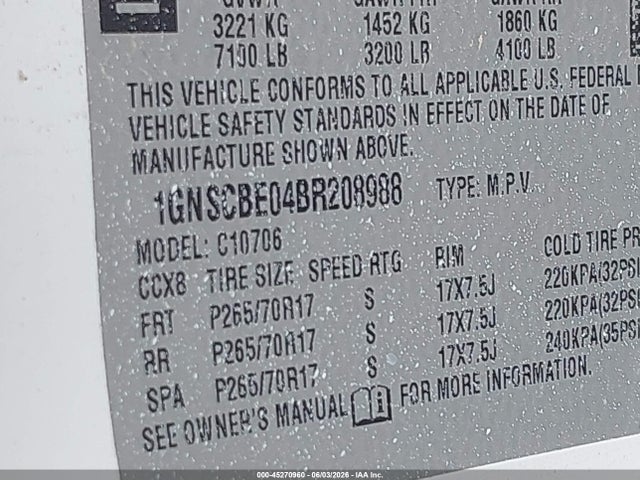 Chevrolet Tahoe Lt