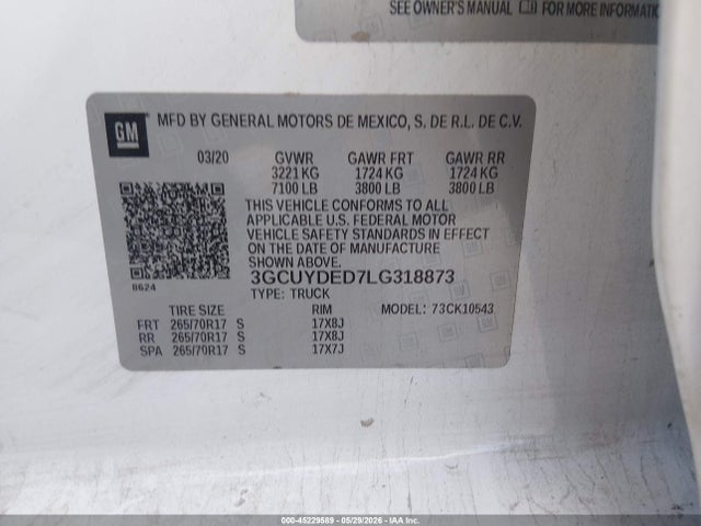 Chevrolet Silverado 1500 4wd  Short Bed Lt