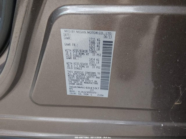 Nissan Pathfinder Sl