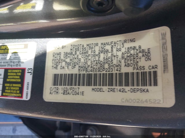 Toyota Corolla S