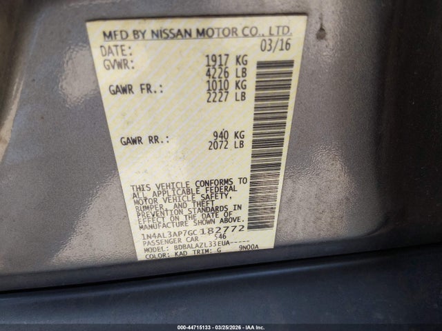 Nissan Altima 2.5