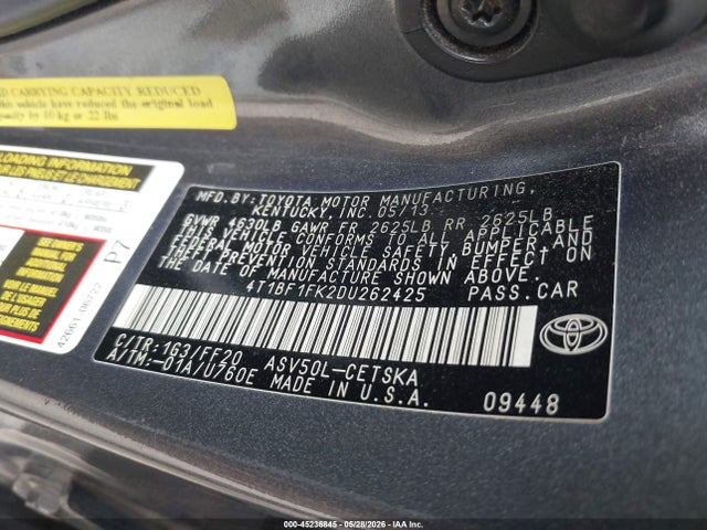 Toyota Camry Se