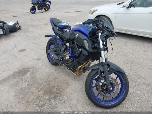 Salvage Yamaha Mt07 Image