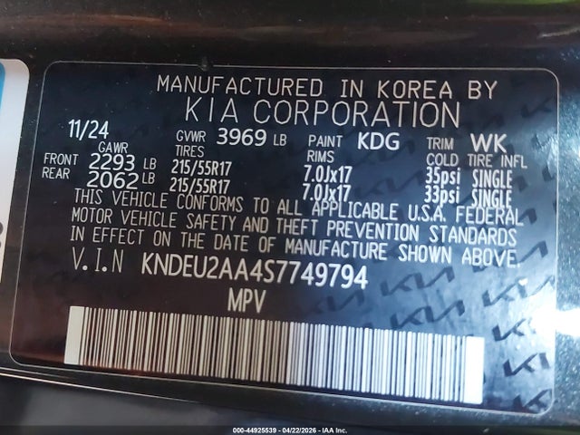 Kia Seltos S