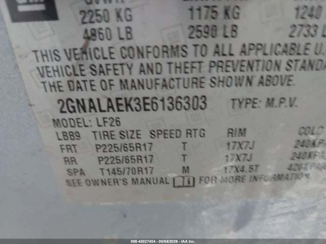 Chevrolet Equinox Ls