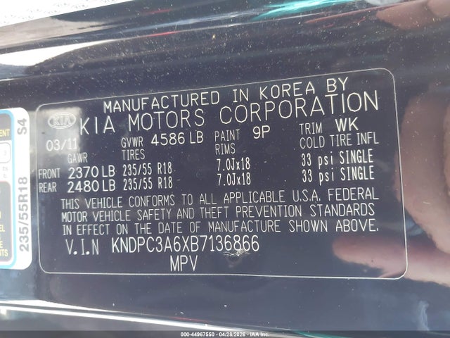 Kia Sportage Sx