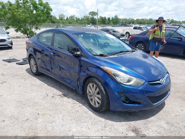 Salvage Hyundai ELANTRA Image