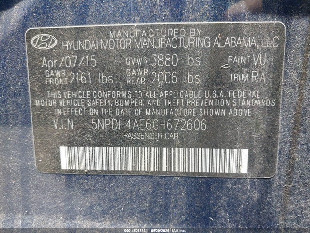 Hyundai ELANTRA Se