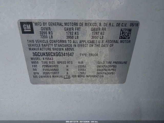 Chevrolet Silverado 1500 2lz