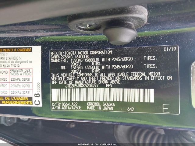 Toyota 4Runner Limited