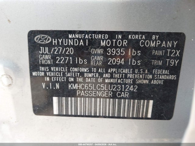 Hyundai Ioniq Blue