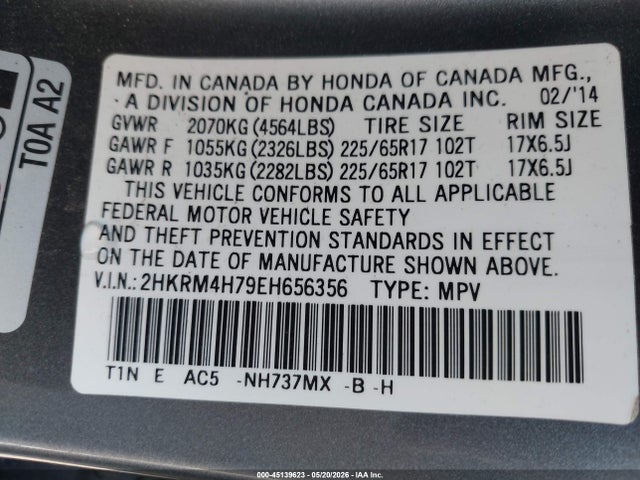 Honda CR-V Ex-l