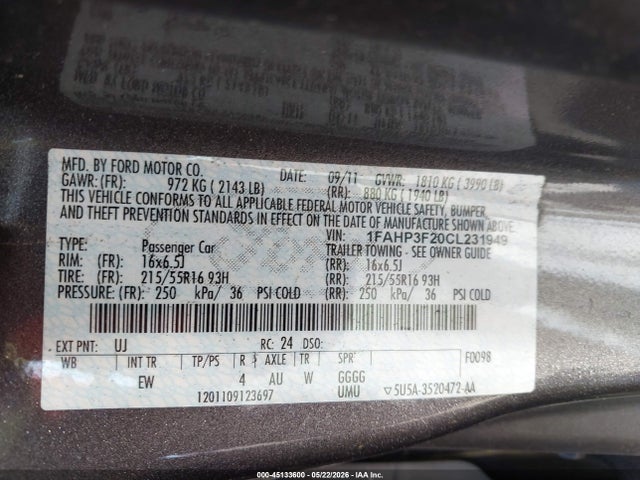 Ford Focus Se