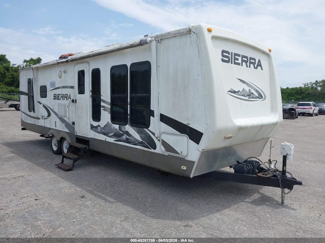 Salvage Forest River Sierra Travel Trailer Image