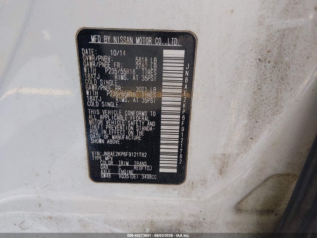 Nissan Quest Sl