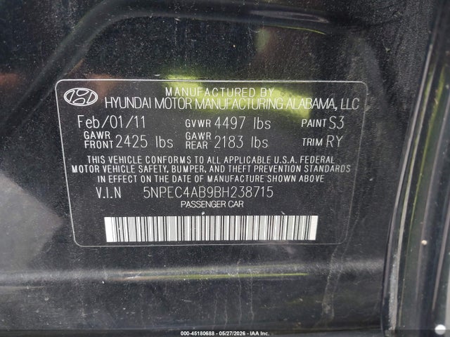 Hyundai SONATA Se 2.0t