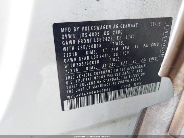 Volkswagen Tiguan Se