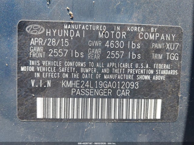 Hyundai SONATA Se
