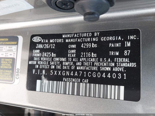 Kia Optima Ex