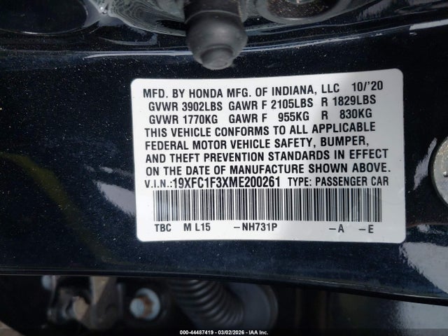 Honda Civic Ex