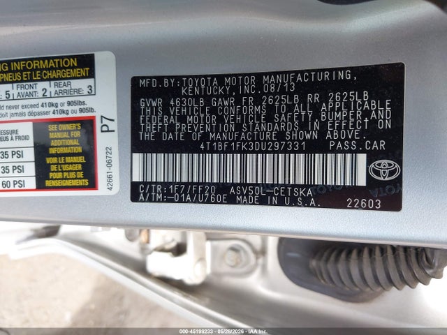 Toyota Camry Se
