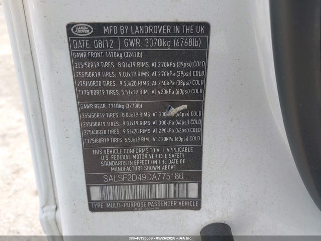 Land Rover Range Rover Sport Hse