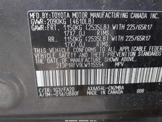 Toyota RAV4 Xle