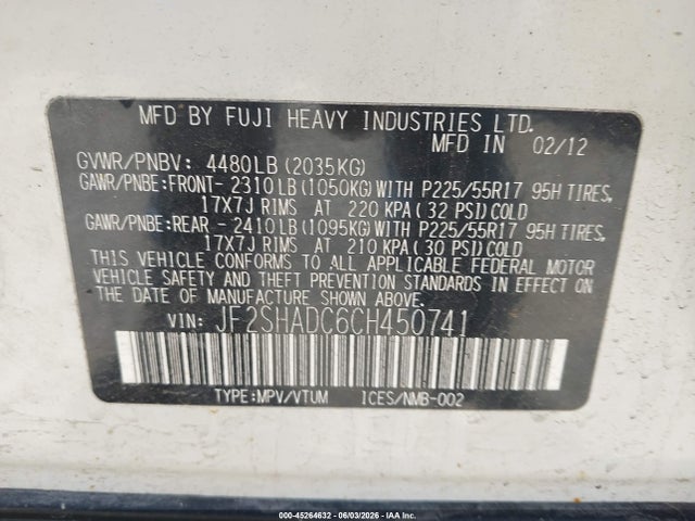 Subaru Forester 2.5x Premium
