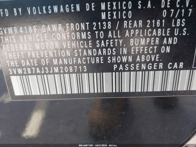 Volkswagen Jetta 1.4t S