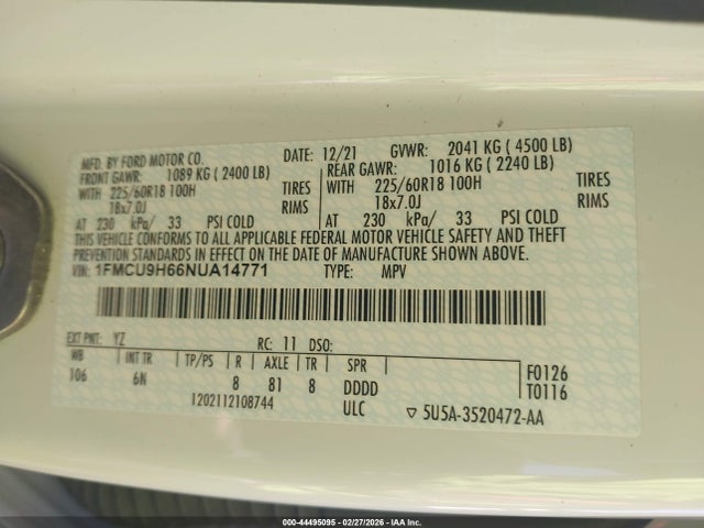 Ford Escape Sel