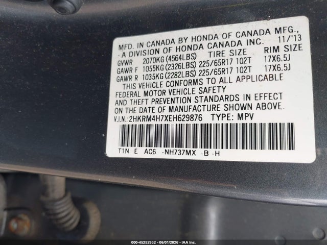 Honda CR-V Ex-l