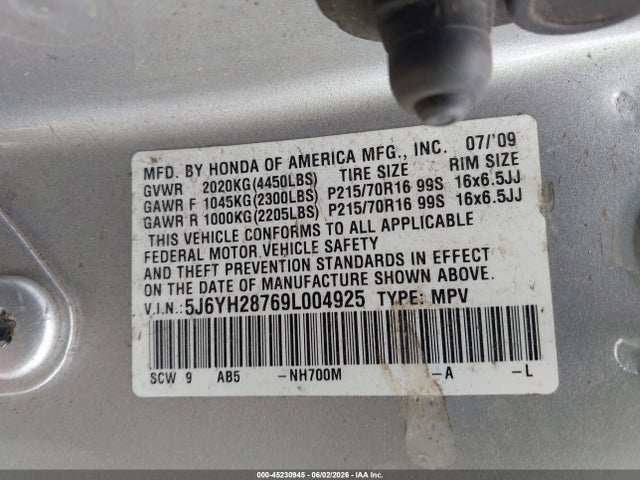 Honda Element Ex