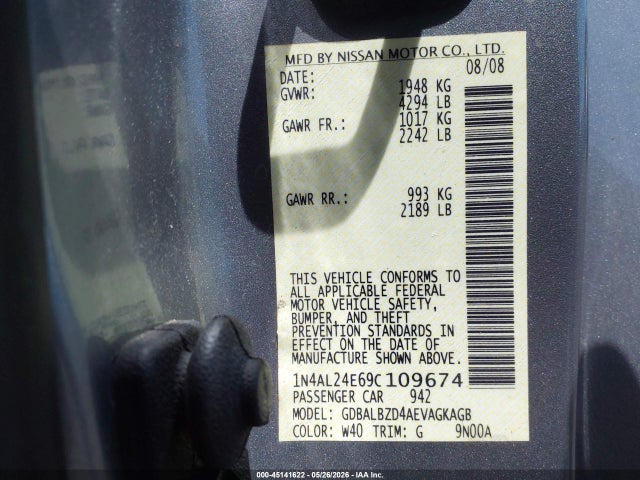Nissan Altima 2.5 S