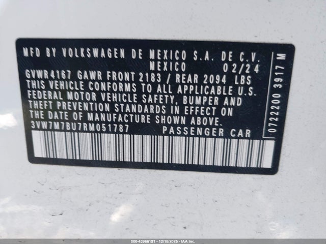 Volkswagen Jetta 1.5t Se