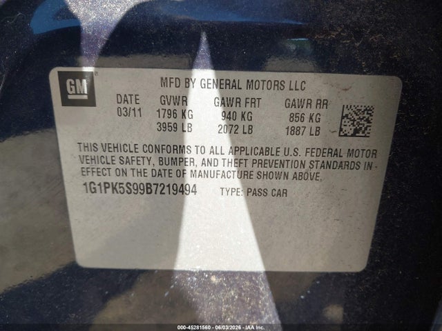 Chevrolet Cruze Eco