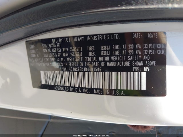 Subaru Tribeca 3.6r Limited