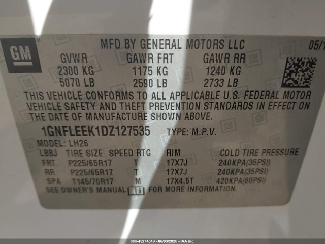 Chevrolet Equinox 1lt
