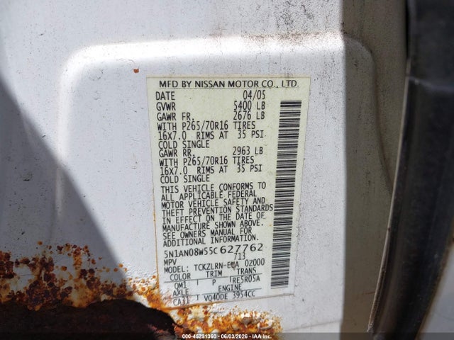 Nissan Xterra S