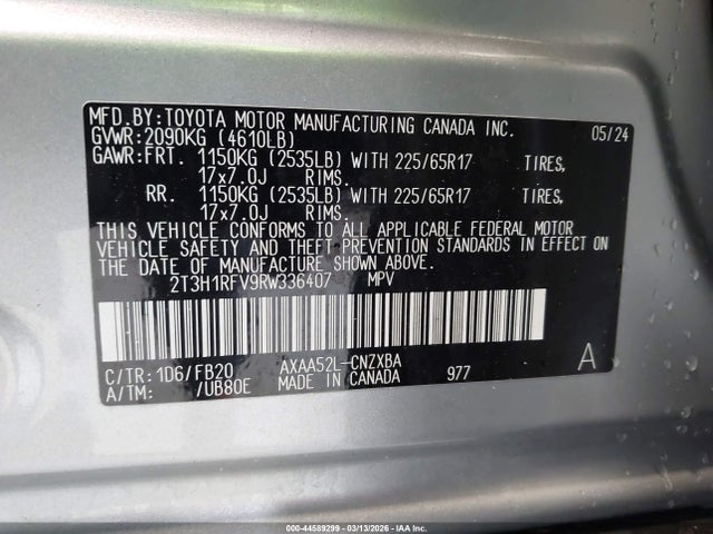 Toyota RAV4 Le