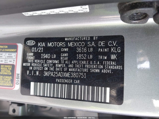 Kia Rio S
