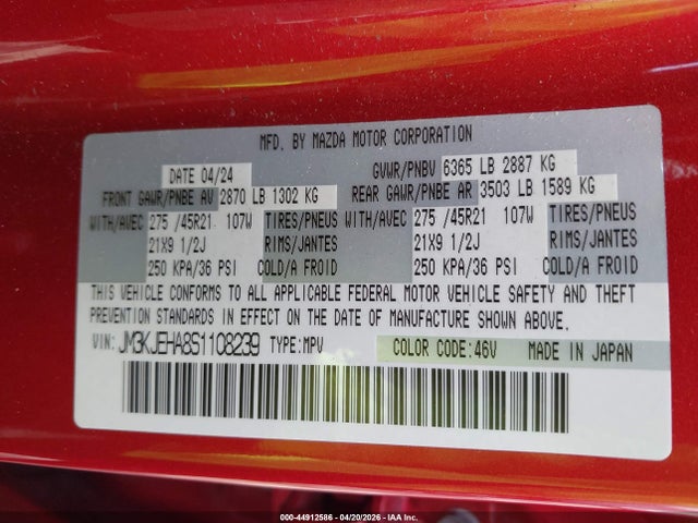 Mazda Cx Premium Plus Package