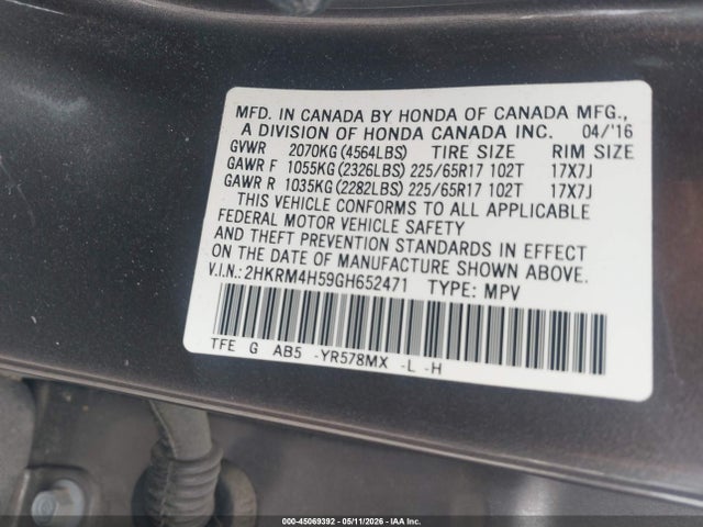 Honda CR-V Ex