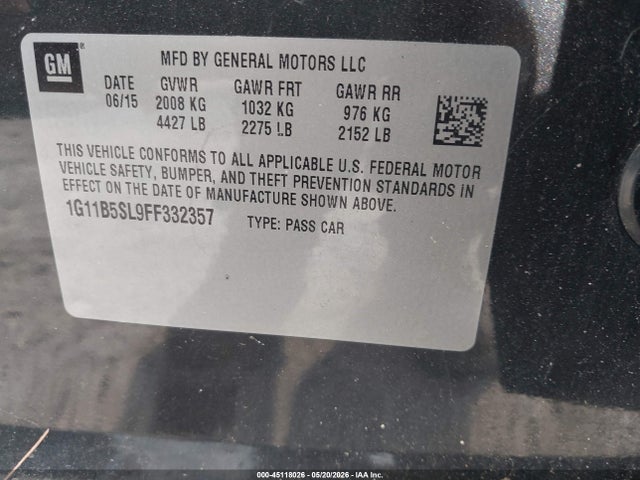 Chevrolet Malibu Ls